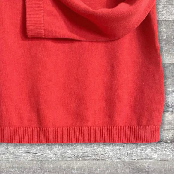 Talbots NEW Pink Crewneck Sweater Womens M Cable Knit Yoke Desig Preppy Casualn - Picture 3 of 6